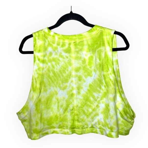 lululemon All Yours Crop Tank Tie Dye Eccentric Green - Picture 7 of 12
